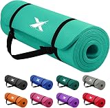 Xn8 Sports Yoga Mat 10mm 15mm NBR Non-Slip Carry Strap 61Lx20W