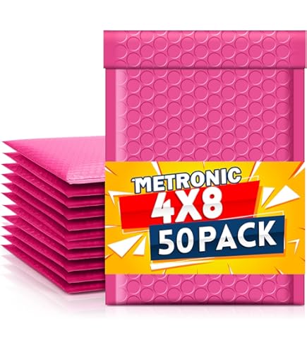 Cozymood Bubble Mailers 8.5x11 Inch Pink 40 Pack Waterproof Bubble Mailer Padded Envelopes Self Seal, Cushioning For Mother's Day Gifts Packaging, Shipping, Mailing, Small Business Bulk - View #8