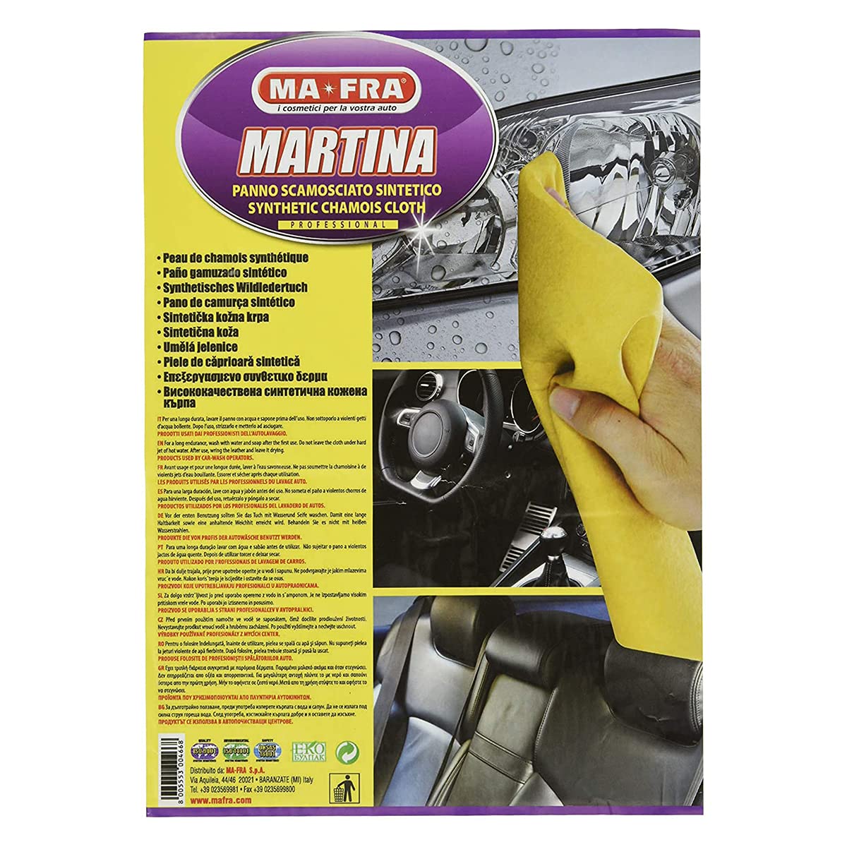 Mafra 8005553004668 Martina Absorbent Cloth with Extracting Action