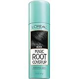 L'Oreal Paris Magic Root Cover Up Gray Concealer Spray Black 2 oz.(Packaging May Vary)