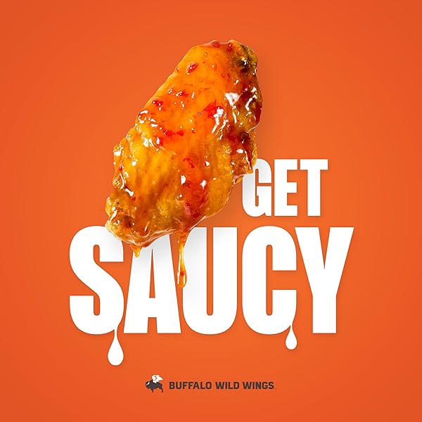 BUFFALO WILD WINGS ASIAN ZING SAUCE, 12 FL. OZ., PERFECT DIPPING SAUCE, CHICKEN MARINADE, STIR FRY SAUCE AND WING SEASONING, DELICIOUS CHILI PEPPER, SOY AND GINGER FLAVORS