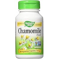 Nature's Way Chamomile, 350 Milligram, 100 Capsules