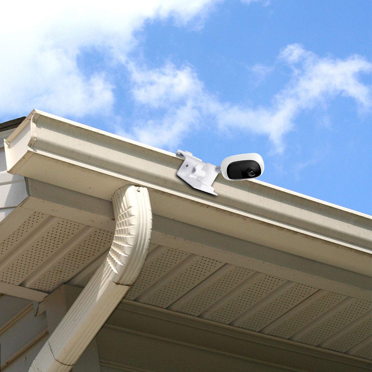 Supporto Universale Per Grondaia – Per Pannelli Solari E Telecamere Eufy, Arlo, Reolink, Tapo