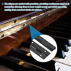 uxcell Piano Hinge, 36" Stainless Steel Continuous