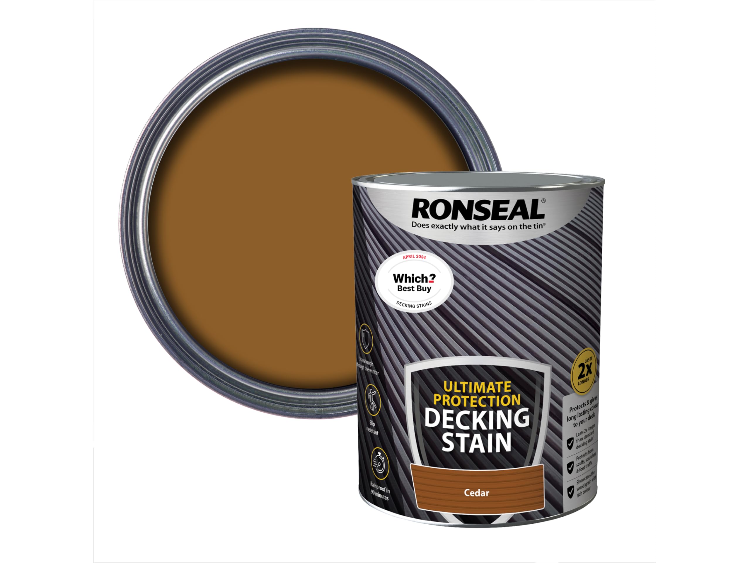 Ronseal Ultimate Decking Stain Cedar 5L