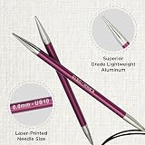 KnitPro Zing Fixed Circular Needles 24in 60cm 6.00mm view 2