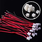 GTIWUNG 20 Sets JST 2.0 PH 2-Pin Male Female Connectors with 100mm Cable view 7