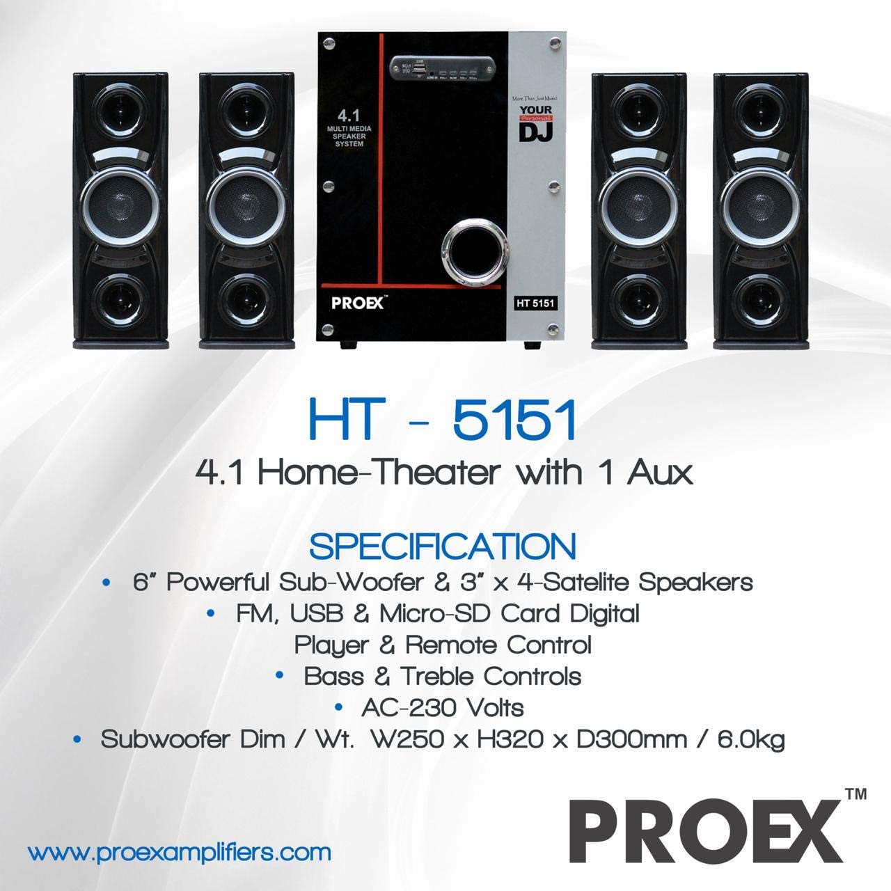 hybon home theater 4.1