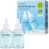 Torriden DIVE IN Hyaluronic Acid Serum 50ml(1.69 fl.oz.) * 2 (Pack of 2) | Deep Hydration to Get Glow Skin | Valentine's Gift for Women | Korean Facial Serum