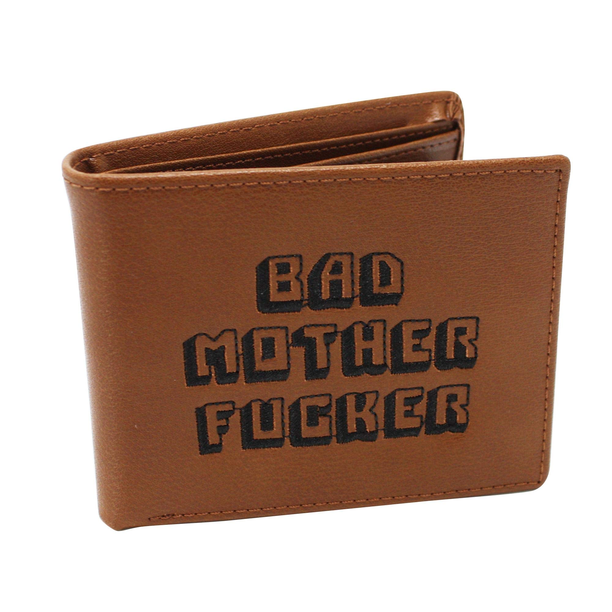 Pulp Fiction Bad Mother Fucker leather wallet