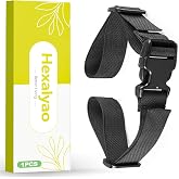 Hexalyao Universal Adjustable Sternum Strap for Backpacks &ndash; Quick Release Chest Buckle with Shoulder Clip for Hiking, Camping, Travel, Daypack Support