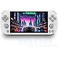 Trimui Smart Pro 5-inch Portable Retro Video Hand-Held Games Consoles Rechargeable Hand Held Classic Play System White 64GB