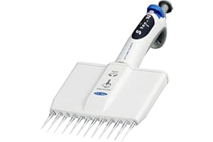 Isaac Technologies IC-TP12D10H 0.5-10uL Adjustable Volume Multi-Channel Micropipette Pipettors with 12 Channels | 4-Position 