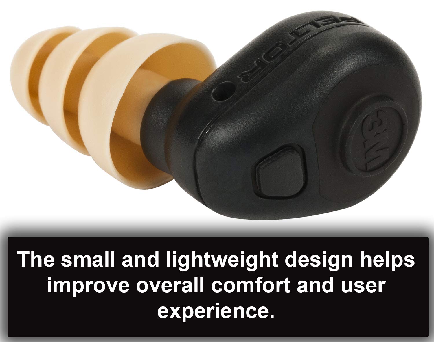 3M PELTOR TEP-200 Tactical Earplug Kit, NRR 23dB, Rechargeable, Noise Reduction, Construction, Law Enforcement: Industrial & Scientific