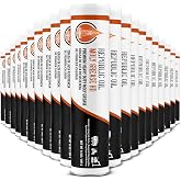 Republic Oil Premium Heavy Duty 3% Moly Grease Tubes EP1 Lithium 4 Boxes / 40x14oz &ndash; High Temp Heavy Duty Grease Tube for Construction, Mining, Agriculture, Pins, Bushings &amp; Fifth Wheels Made in USA