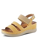 PATRIZIA Women's Jasive Slingback Sandal Yellow