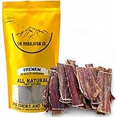 Beef Esophagus Chips for Dogs - Beef Jerky Dog CHEW Treats - (6 INCH 35 Pack Approx. 448 Grams) - Single Ingredient - 100% Na
