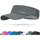 Sukeen Sports Sun Visor Men Women Lightweight Packable Cooling Stretchy Visor Hat for Running, Tennis, Golf
