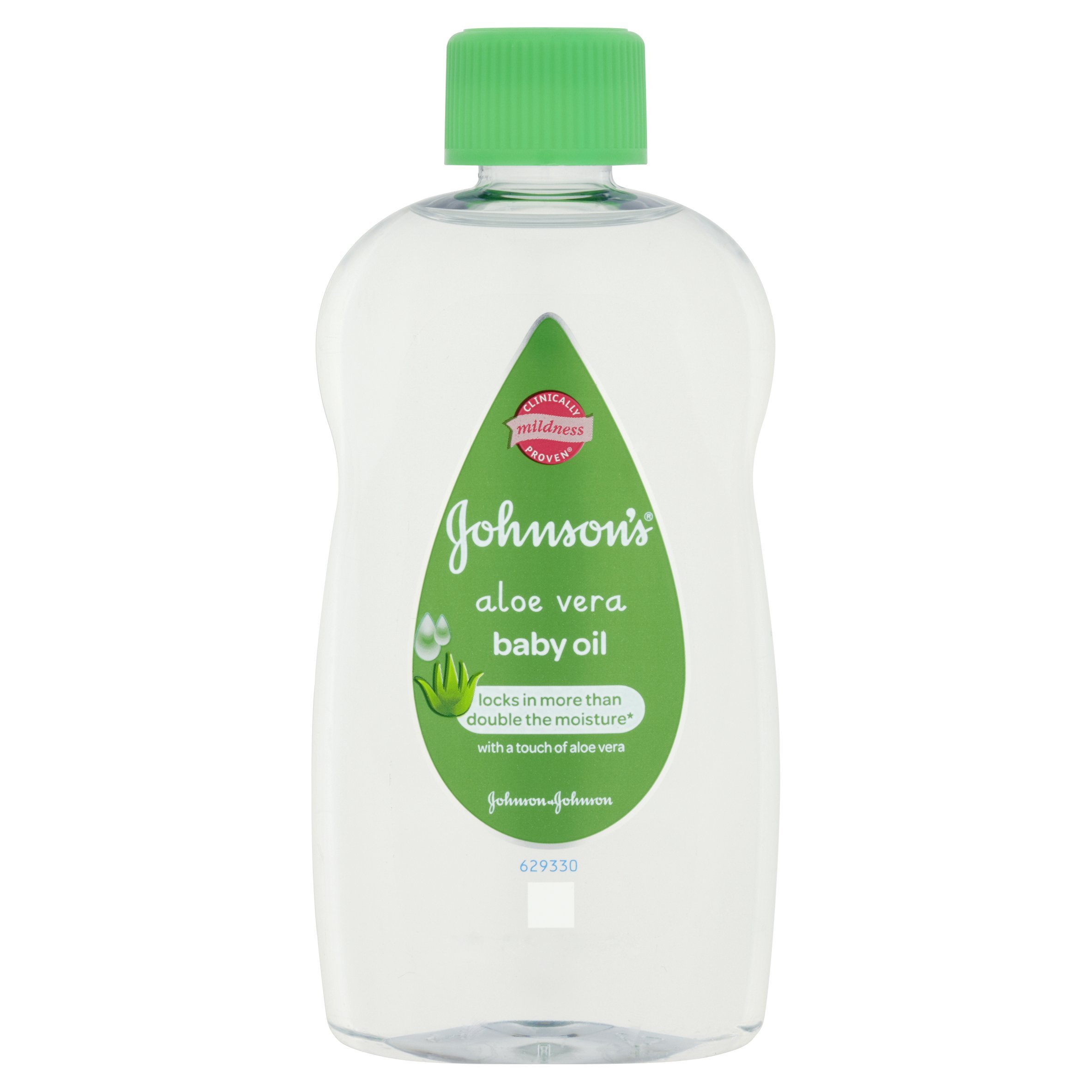 Johnson's Baby Oil with Aloe Vera 300 ml - Pack of 6