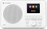 Pure Elan-One FM DAB+ Radio with Bluetooth White view 2