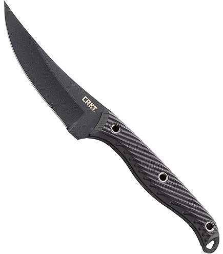 CRKT Shrill Fixed Blade Knife with Sheath: Light Weight, Double