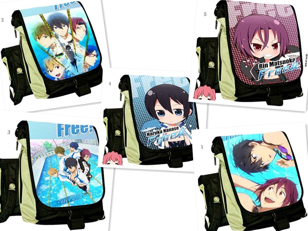 Amazon Co Jp Free 男子水泳部コスプレ 七瀬遥 葉月渚 松岡凛 アニメランドセル リュックサック パソコン用 カスタムdiyバッグ コスプレ かばんdr062h0h0h0 1 おもちゃ