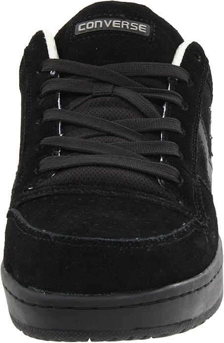 black polishable converse