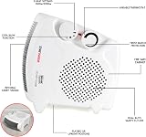 Staywarm 2000W Upright and Flatbed Heater F2003WH White BEAB view 4