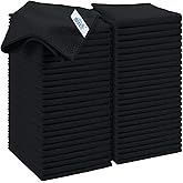 HOMEXCEL Microfiber Cleaning Cloth, 50 Pack Microfiber Towels for Cars, Lint Free, Scratch-Free, Highly Absorbent, Reusable C