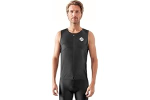 SLS3 Tri Top Men - Sleeveless Mens Triathlon Top – PRO Premium FX Material - 3 Pocket Triathlon Shirts for Men