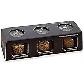TruffleHunter - Preserved Black Truffle Selection - Minced Truffle, Truffle Slices, Truffle Sauce - 50g x 3