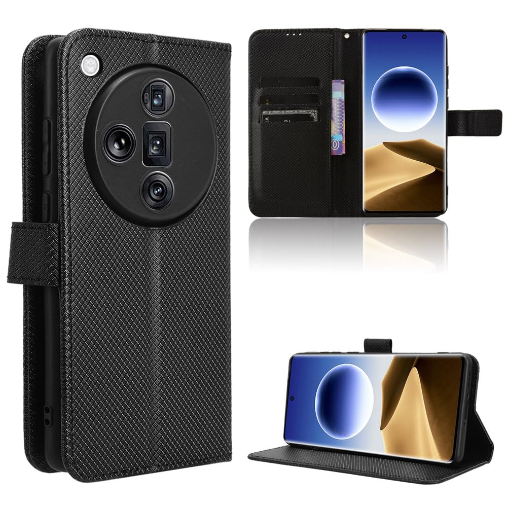 Elubugod Compatible with Oppo Find X7 Ultra Leather
