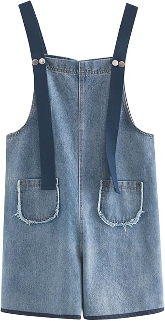 loose short overalls