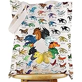 WZMPA Wings Dragon Darkstalker Makeup Bag Wings Dragon Novel Inspired Gift Dragon Tribes Zipper Pouch Bag Dragon Bookish Gift (Wings Dragon TG)