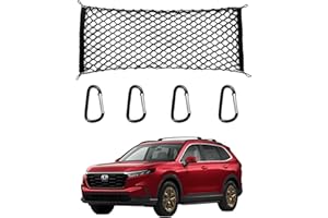AUYNEAS for Honda CRV Envelope Style Truck Bed Cargo Net - Fits 2013-2024 2025 2026 CRV Accessories Cargo Net for Pickup Truck Bed - Heavy Duty Carabiners