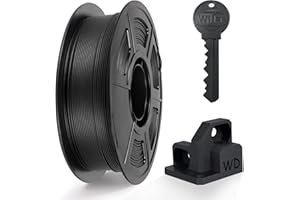 IEMAI PETG Carbon Fiber Filament 1.75mm, PETG CF Matte Black 1kg, Heat-Resistant, High Strength & Rigidity 3D Printer Filament Designed for Industrial and Functional Parts