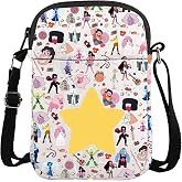 Cartoon Characters Crossbody Bag TV Series Gift Crystal Gems Messenger Bag Cartoon Fans Anime Gift