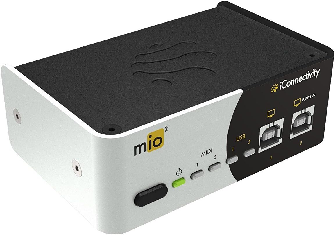 iConnectivity midi mio2 Advanced 2 x 2 MIDI Interface with Multi-Computer Capability