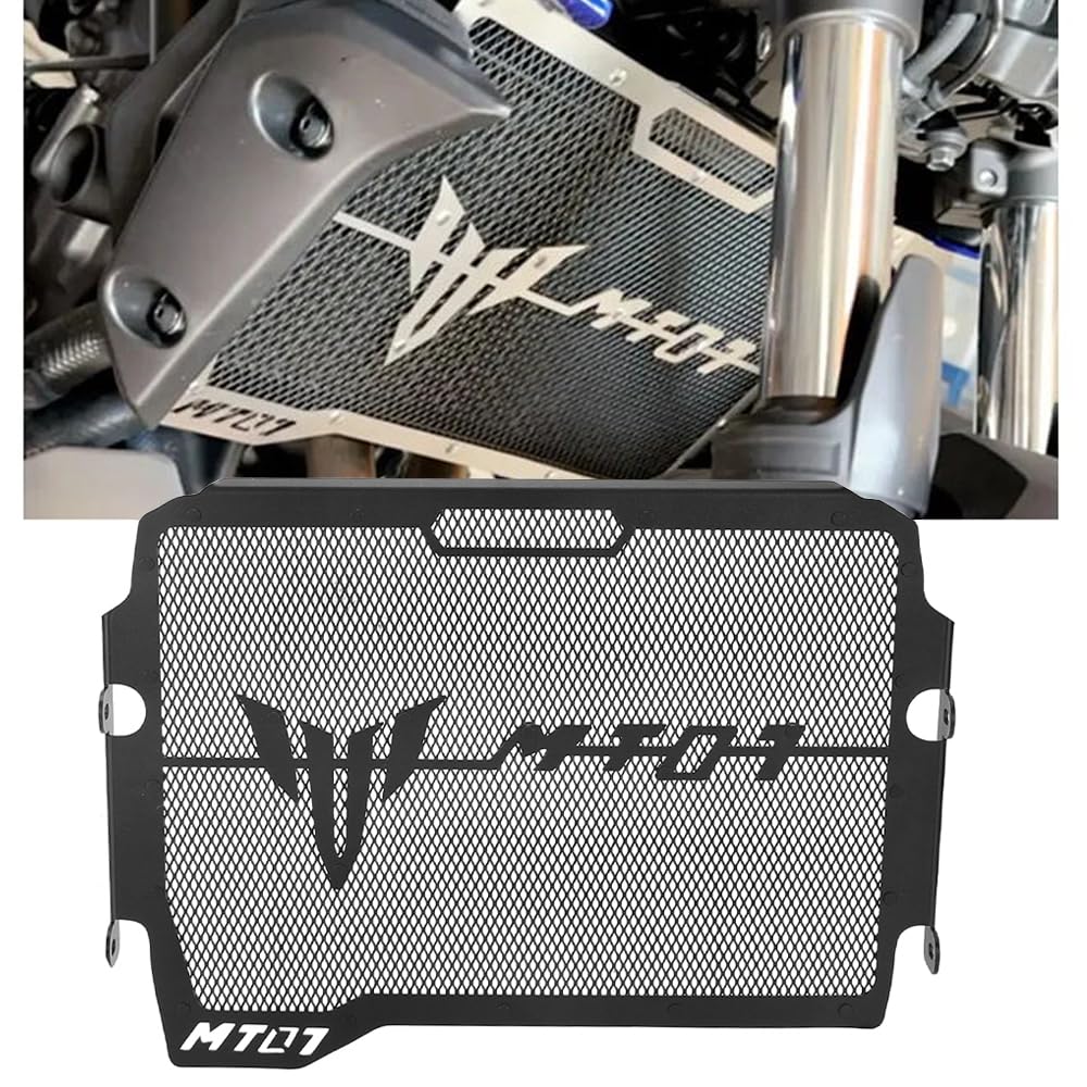 Photo 1 of Motocycle Radiator Grille Guard Fit for MT07 MT-07 FZ-07 2018 2019 2020 2021 2022 2023 2024 2025