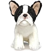 Bearington Collection Oliver The French Bulldog Plush, 13 Inch French Bulldog Stuffed Animal
