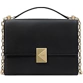 kate spade new york womens Deco Leather Flap Chain Crossbody