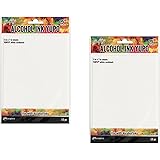 Ranger Tholtz Alcohol Ink Yupo Paper 5x7 White (2 packs)
