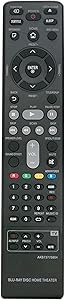 AKB73775804 Replaced Remote fit for LG BLU-RAY DISC Home Theater Player BH6830SW S63S3-S/C S63T1-W T2 W3-2 BH6830SWMQ S43S2-S BH4530T S43S1-W BH4430P S43T1-S S63T2-S S63S2-S/C BH6730S BH6530T