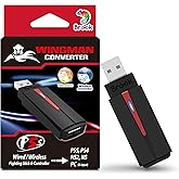 Brook Wingman P5s - P5 P4 NS2 NS PC Controller Converter with Wireless and Wired Support Vibration Six-Axis Motion Turbo Macro Remap via Converter Center Software