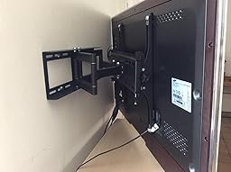 RICOO Support Mural TV Meuble TV R08 Mural Support t&eacute;l&eacute;viseur