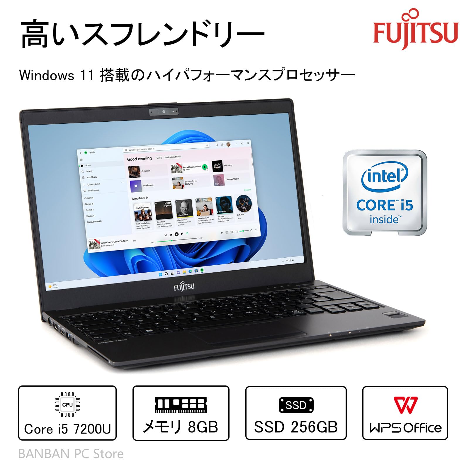 Mua (Refurbished) Fujitsu LifeBook U937 Laptop, Thin, Lightweight