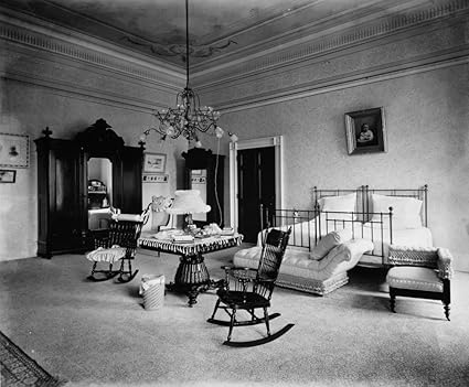 Amazon Com White House Bedroom C1900 Nbedroom Of President