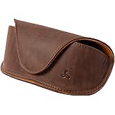 Snakehive Real Leather Glasses Case – Handmade in Europe – Sunglasses Pouch Designed for Men and Women
