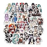 30 PCS Sexy Anime Girl Stickers Pack – Waterproof