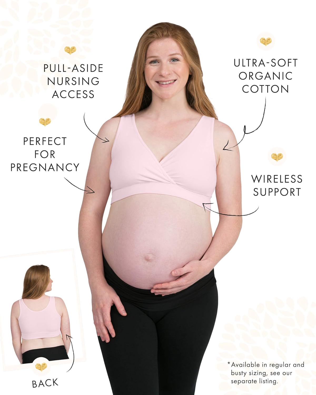 Kindred Bravely Extra Soft Organic Cotton Wireless Nursing & Maternity Sleep Bra at  Women’s Clothing store
